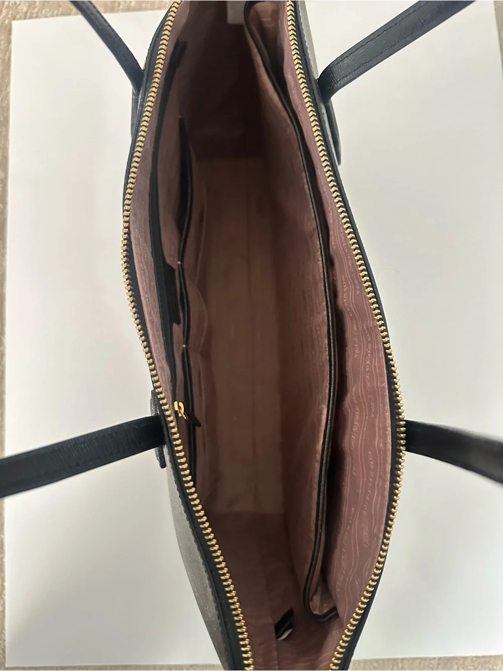 kate spade structured saffiano